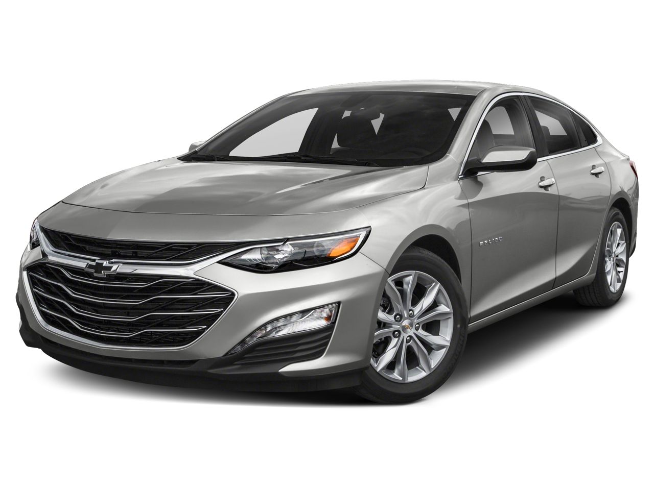 2019 Chevrolet Malibu LT in Northsky Blue Metallic — front three-quarter view